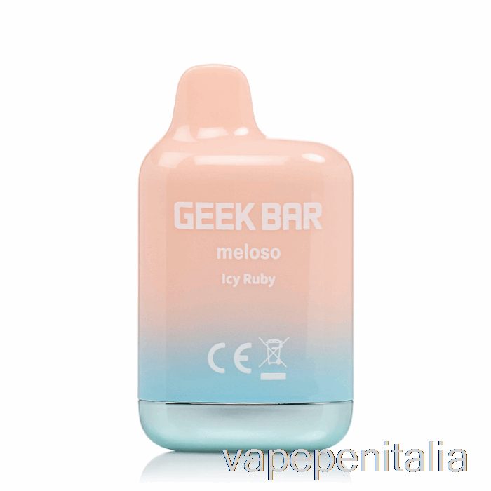 Scatola Vape Mod Geek Bar Meloso Mini 1500 Usa E Getta Icy Ruby